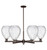 Innovations - 716-6CR-OB-G372 - Six Light Chandelier - Arcadia - Oil Rubbed Bronze