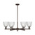 Innovations - 716-6CR-OB-G382 - Six Light Chandelier - Arcadia - Oil Rubbed Bronze
