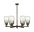 Innovations - 716-6CR-OB-G480-6SL - Six Light Chandelier - Arcadia - Oil Rubbed Bronze