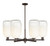 Innovations - 716-6CR-OB-G482-7OP - Six Light Chandelier - Arcadia - Oil Rubbed Bronze