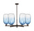 Innovations - 716-6CR-OB-G482-7SB - Six Light Chandelier - Arcadia - Oil Rubbed Bronze