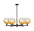 Innovations - 716-6CR-OB-G483-8AM - Six Light Chandelier - Arcadia - Oil Rubbed Bronze
