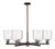 Innovations - 716-6CR-OB-G558-6SDY - Six Light Chandelier - Arcadia - Oil Rubbed Bronze