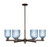 Innovations - 716-6CR-OB-G559-5BL - Six Light Chandelier - Arcadia - Oil Rubbed Bronze