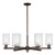 Innovations - 716-6CR-OB-G802 - Six Light Chandelier - Arcadia - Oil Rubbed Bronze