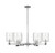 Innovations - 716-6CR-PC-G1113 - Six Light Chandelier - Arcadia - Polished Chrome