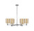Innovations - 716-6CR-PC-G116 - Six Light Chandelier - Arcadia - Polished Chrome