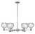 Innovations - 716-6CR-PC-G1215-6 - Six Light Chandelier - Arcadia - Polished Chrome