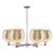 Innovations - 716-6CR-PC-G128-10 - Six Light Chandelier - Arcadia - Polished Chrome