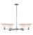 Innovations - 716-6CR-PC-G131 - Six Light Chandelier - Arcadia - Polished Chrome