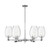 Innovations - 716-6CR-PC-G457-6CL - Six Light Chandelier - Arcadia - Polished Chrome