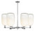 Innovations - 716-6CR-PC-G482-7OP - Six Light Chandelier - Arcadia - Polished Chrome