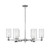 Innovations - 716-6CR-PC-G802 - Six Light Chandelier - Arcadia - Polished Chrome