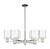 Innovations - 716-6CR-PN-G1113 - Six Light Chandelier - Arcadia - Polished Nickel