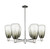 Innovations - 716-6CR-PN-G480-6SL - Six Light Chandelier - Arcadia - Polished Nickel