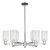 Innovations - 716-6CR-PN-G804 - Six Light Chandelier - Arcadia - Polished Nickel