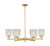 Innovations - 716-6CR-SG-G2511 - Six Light Chandelier - Arcadia - Satin Gold