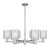 Innovations - 716-6CR-SN-G112 - Six Light Chandelier - Arcadia - Satin Nickel
