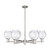 Innovations - 716-6CR-SN-G362 - Six Light Chandelier - Arcadia - Satin Nickel