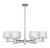 Innovations - 716-6CR-SN-G402 - Six Light Chandelier - Arcadia - Satin Nickel