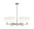Innovations - 716-6CR-SN-GBC-81 - Six Light Chandelier - Arcadia - Satin Nickel