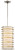 George Kovacs - P1071-657-L - LED Mini Pendant - Levels - Polished Nickel W/Honey Gold