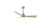 Matthews Fan Company - AKLK-BN-LM-42 - 42 Ceiling Fan - Alessandra - LK - Brushed Nickel