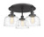 manufacturer_finish:Matte Black|manufacturer_glass:Clear Deco Swirl Bell Glass