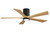 Matthews Fan Company - IR5HLK-BK-LM-52 - 52 Ceiling Fan - Irene-5HLK - Matte Black