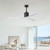 Molly Ceiling Fan (MK-BK-WH)