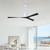Molly Ceiling Fan (MK-WH-BK)