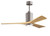 Matthews Fan Company - PA3-BN-LM-52 - 52 Ceiling Fan - Patricia-3 - Brushed Nickel