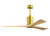 Patricia-3 60" Ceiling Fan (PA3-BRBR-LM-60)