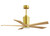 Patricia-5 52" Ceiling Fan (PA5-BRBR-LM-52)