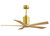 Patricia-5 52" Ceiling Fan (PA5-BRBR-LM-52)