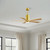 Patricia-5 52" Ceiling Fan (PA5-BRBR-LM-52)