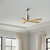 Patricia-5 52" Ceiling Fan (PA5-CR-LM-52)