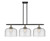 Innovations - 916-3I-BAB-G74-L-LED - LED Island Pendant - Ballston Urban - Black Antique Brass