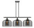 Innovations - 916-3I-OB-G73-L-LED - LED Island Pendant - Ballston Urban - Oil Rubbed Bronze
