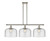 Innovations - 916-3I-PN-G74-L-LED - LED Island Pendant - Ballston Urban - Polished Nickel