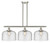 Innovations - 916-3I-SN-G74-L - Three Light Island Pendant - Ballston Urban - Brushed Satin Nickel