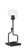 Toltec Lighting - 60-MB-4100 - One Light Accent Lamp - Sandia - Matte Black