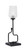 Toltec Lighting - 60-MB-4250 - One Light Accent Lamp - Sandia - Matte Black
