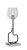 Toltec Lighting - 60-MBGP-4812 - One Light Accent Lamp - Sandia - Matte Black & Graphite