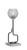 Toltec Lighting - 60-MBGP-5110 - One Light Accent Lamp - Sandia - Matte Black & Graphite