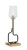 Toltec Lighting - 60-MBNAB-4250 - One Light Accent Lamp - Sandia - Matte Black & New Age Brass