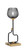 Toltec Lighting - 60-MBNAB-4602 - One Light Accent Lamp - Sandia - Matte Black & New Age Brass