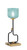 Toltec Lighting - 60-MBNAB-4615 - One Light Accent Lamp - Sandia - Matte Black & New Age Brass