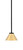 Toltec Lighting - 6201-MB-421-NAB - One Light Mini Pendant - Sandia - Matte Black