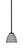 Toltec Lighting - 6201-MB-425-GP - One Light Mini Pendant - Sandia - Matte Black